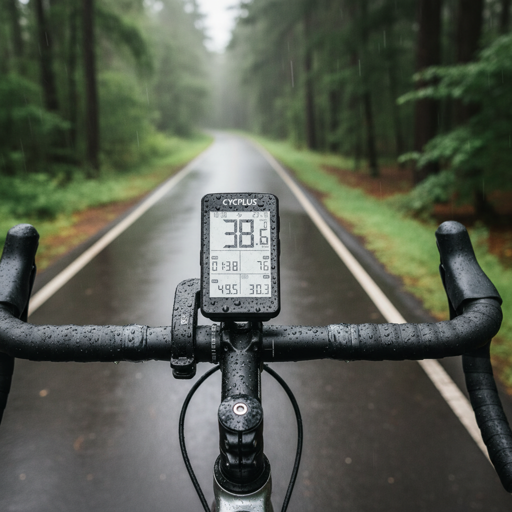 cycplus CYCPLUS ANT+ Ordinateur de vélo GPS avec Bluetooth 5.0