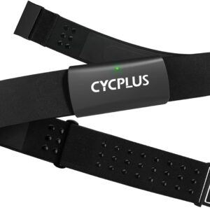 CYCPLUS H2Pro - Ceinture Cardio Fréquencemètre de Poitrine Bluetooth/Ant+ avec 500h d'autonomie