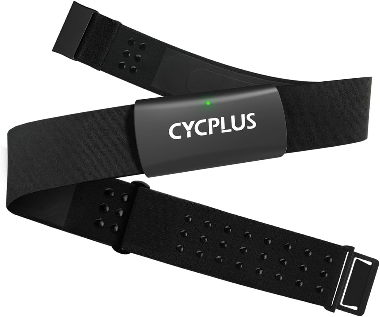 CYCPLUS H2Pro - Ceinture Cardio Fréquencemètre de Poitrine Bluetooth/Ant+ avec 500h d'autonomie