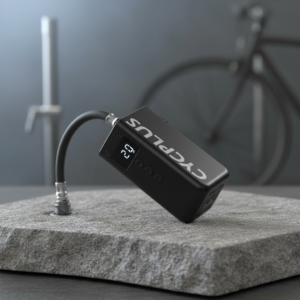Mini pompe électrique cycplus avec manomètre